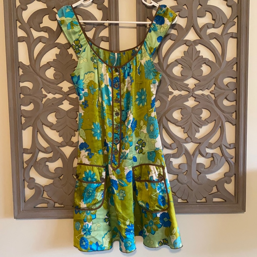 Silk Free People Dress